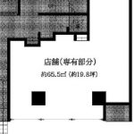 江戸堀1丁目の物件です。(間取)